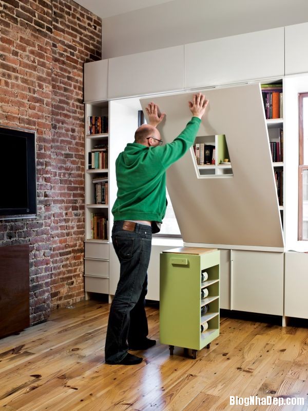 Bài trí nội thất đa năng giúp tiết kiệm không gian cho căn hộ nhỏ